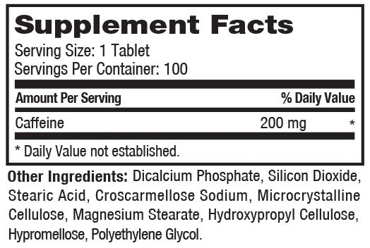 Prolab Nutrition - Caffeine Energy Support, Zero Calories, Reduced Fatigue, Extra Strength Energy 200mg