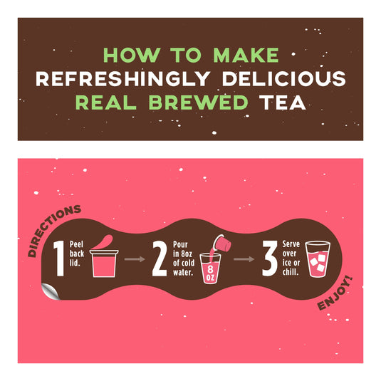 Java House - Promise - Hibiscus Lightly Sweet Real Brewed Tea
