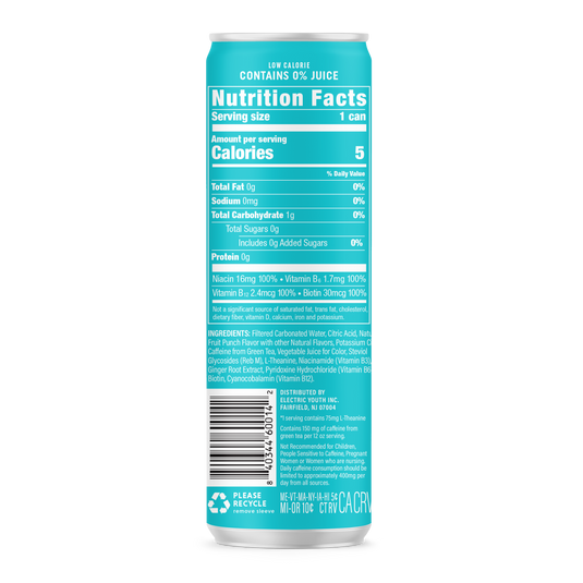 GORGIE - Energy Drink Sparkling Tropical Punch