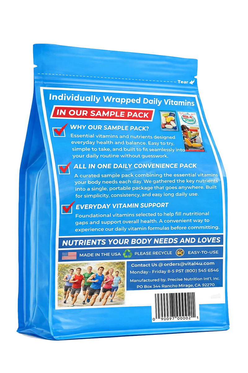 Load image into Gallery viewer, Vital 4U - Vitamin Sample Pack - 6 Pouches
