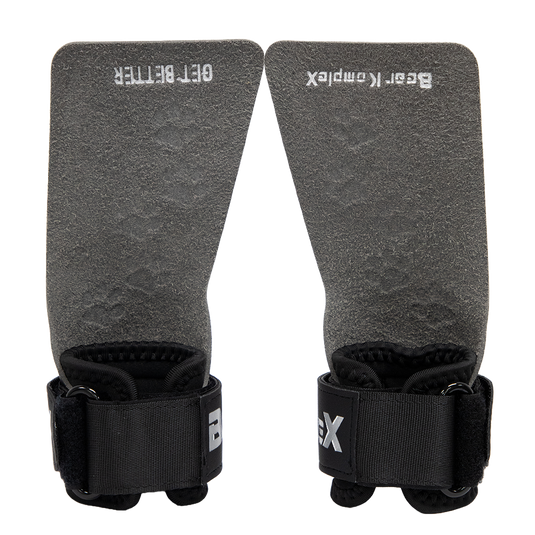 Bear KompleX - Paw Print by Lexi Neely - Black Diamond No Hole Speed Grips