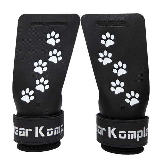 Bear KompleX - Paw Print by Lexi Neely - Black Diamond No Hole Speed Grips
