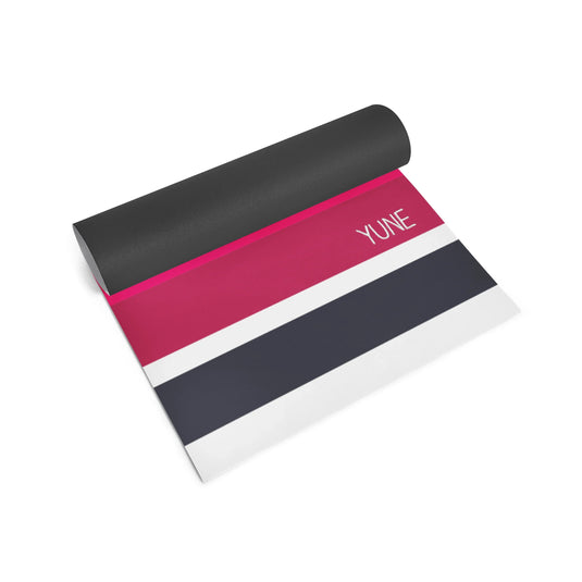 Yune Yoga - Yoga Mat | 6mm Thick | Striped | Non-Slip | Eco Friendly | Yune Yoga | Houston