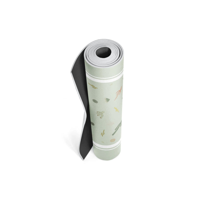 Load image into Gallery viewer, Yune Yoga - Yoga Mat | 6mm Thick | Green | Non-Slip | Eco Friendly | Yune Yoga | Regan
