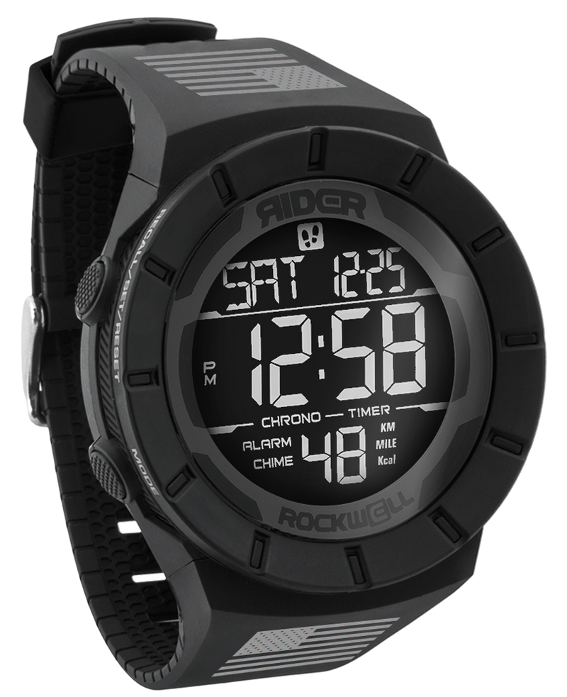Load image into Gallery viewer, Rockwell Time - Coliseum Fit™ Freedom Edition (Phantom Black) Watch
