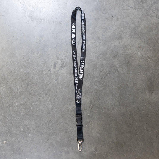 Elite Athletic Gear - Philippians 4:13 Lanyard
