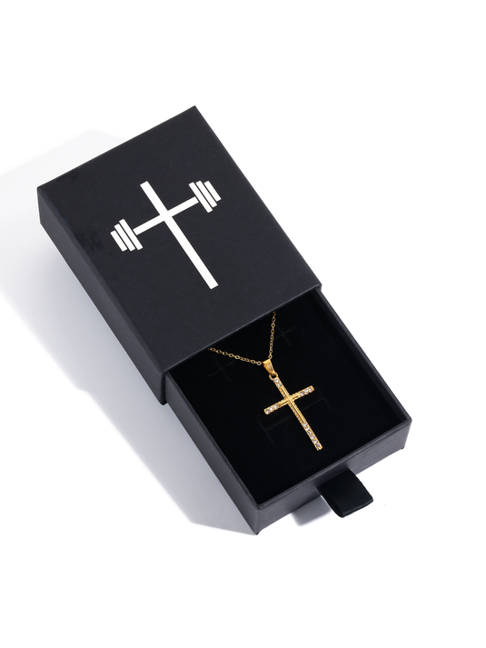 HolStrength - Layered Cross Necklace