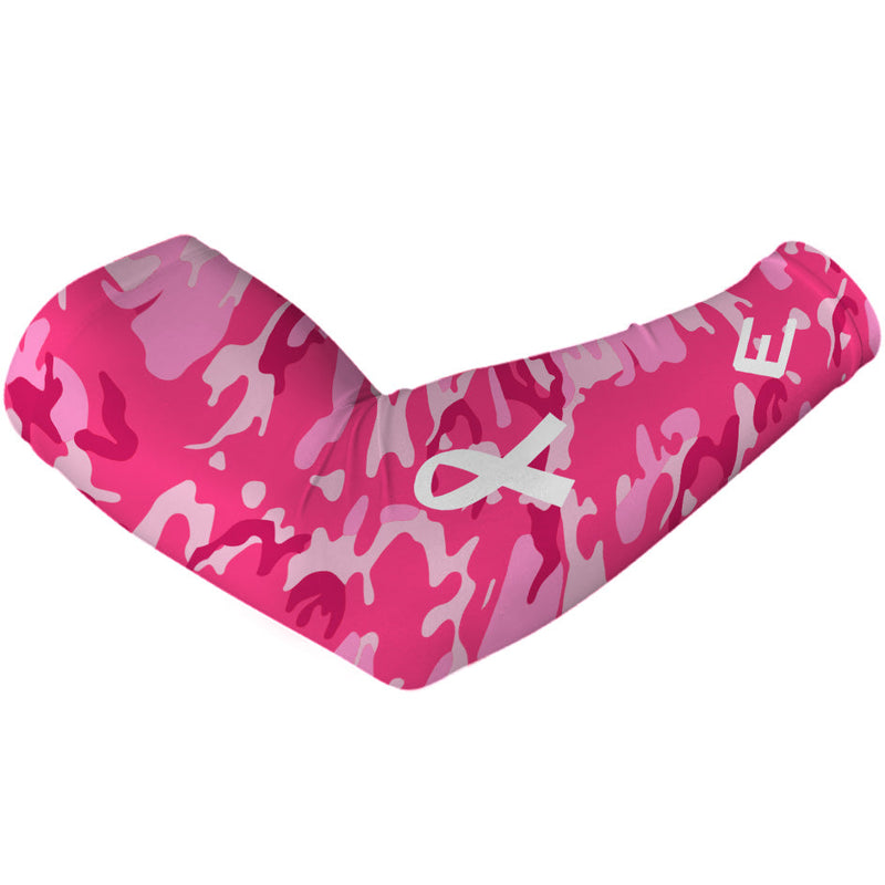 Load image into Gallery viewer, Elite Athletic Gear - Pink Camo Breast Cancer Arm Sleeve
