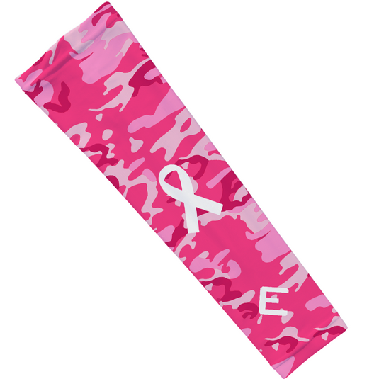 Elite Athletic Gear - Pink Camo Breast Cancer Arm Sleeve