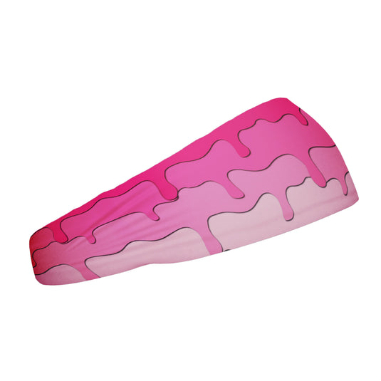 Elite Athletic Gear - Pink Drippy Headband