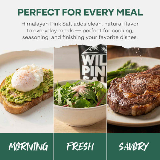 Wild Foods - Himalayan Pink Salt - Cooking & Baking Ingredients