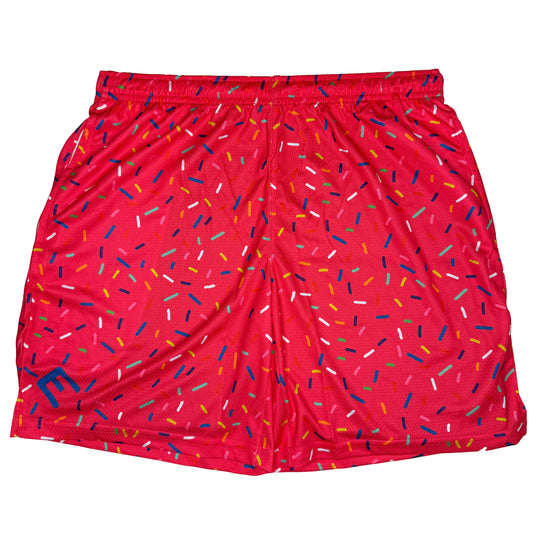 Elite Athletic Gear - Pink Sprinkles Shorts