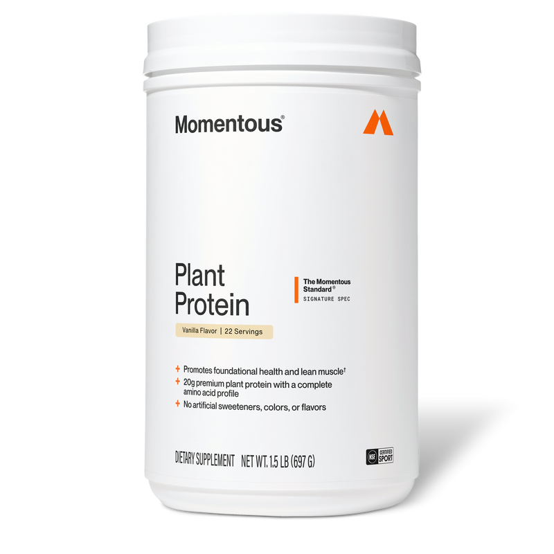 Load image into Gallery viewer, Momentous - In 100% Plant Protein Powder
