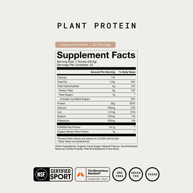 Load image into Gallery viewer, Momentous - In 100% Plant Protein Powder