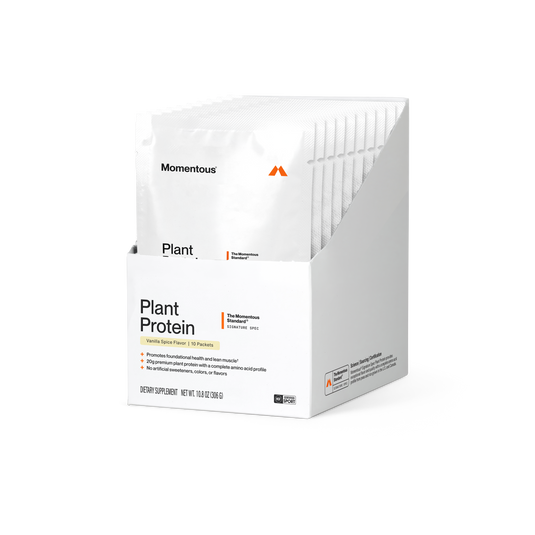 Momentous - In 100% Plant Protein 10-Travel Packs - Vanilla