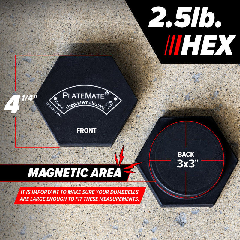 Load image into Gallery viewer, Serious Steel Fitness - 2.5 lb Hex PlateMate (Pair)
