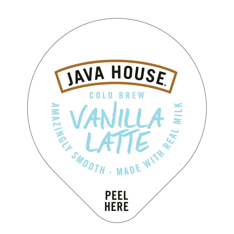 Load image into Gallery viewer, Java House - Latte Cold Brew Coffee Pods French Vanilla

