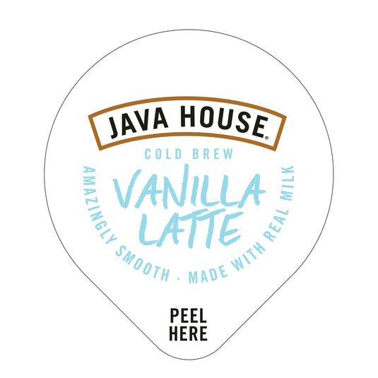Java House - Latte Cold Brew Coffee Pods French Vanilla