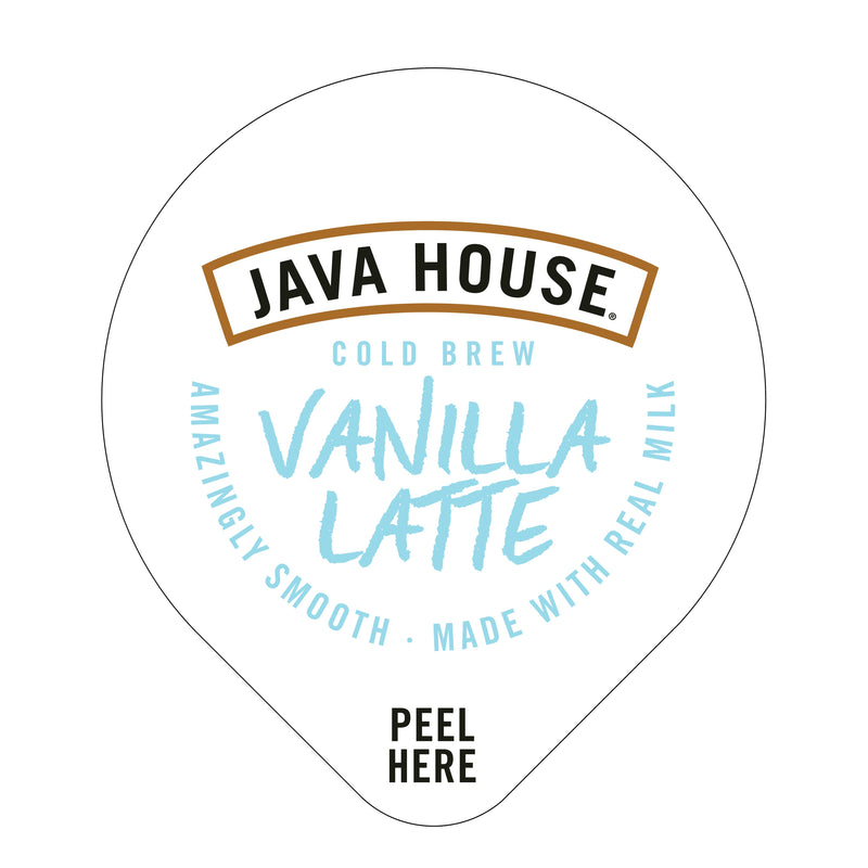 Load image into Gallery viewer, Java House - Latte Cold Brew Coffee Pods French Vanilla
