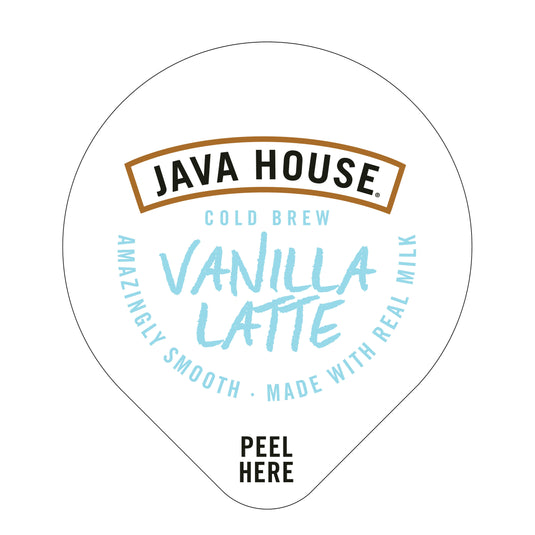 Java House - Latte Cold Brew Coffee Pods French Vanilla