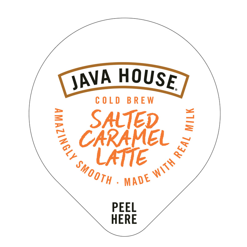 Load image into Gallery viewer, Java House - Latte Cold Brew Coffee Pods Salted Caramel
