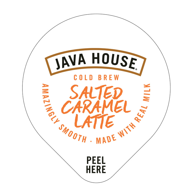 Load image into Gallery viewer, Java House - Latte Cold Brew Coffee Pods Salted Caramel
