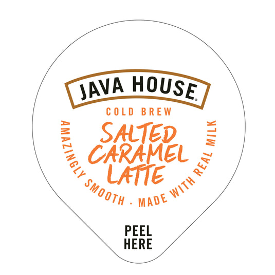 Java House - Latte Cold Brew Coffee Pods Salted Caramel