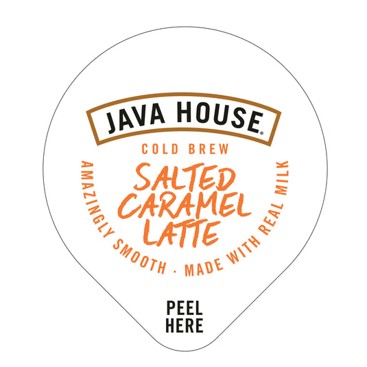 Java House - Latte Cold Brew Coffee Pods Salted Caramel