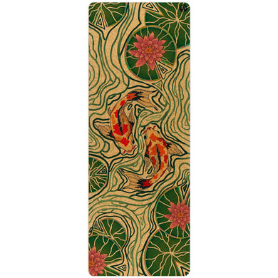 Yoloha Yoga - Pond Of Harmony Original Cork Yoga Mat