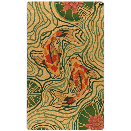 Yoloha Yoga - Pond of Harmony Nomad XL Cork Yoga Mat