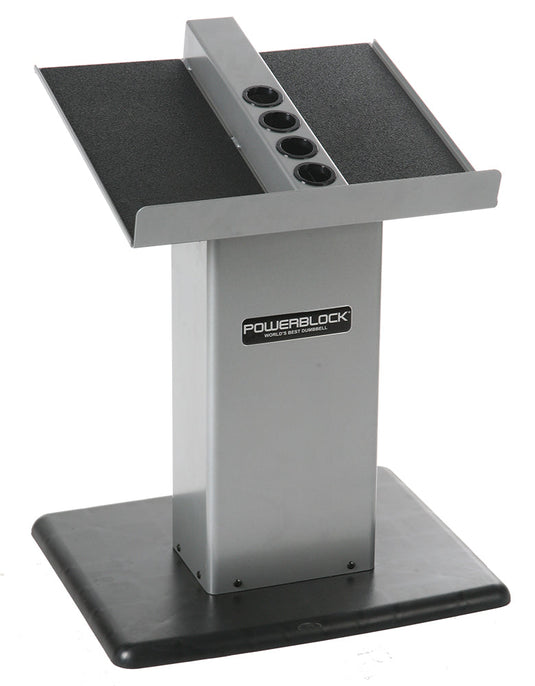 PowerBlock - Large Column Stand Silver (Up to 90 lb)