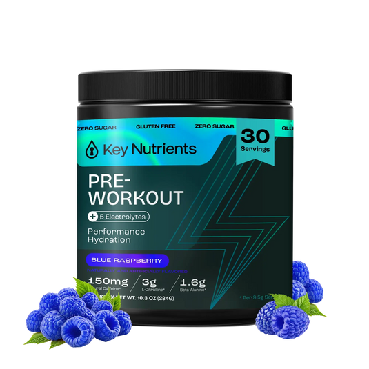 Key Nutrients - Pre-Workout Powder with Electrolytes