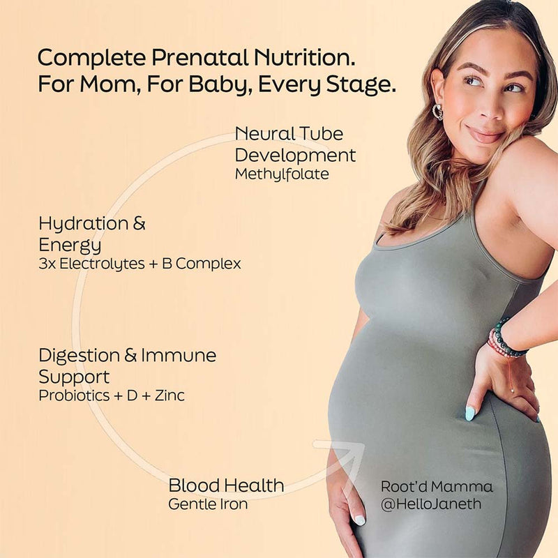 Load image into Gallery viewer, Root'd - Essential Prenatal Nutrition + Electrolytes

