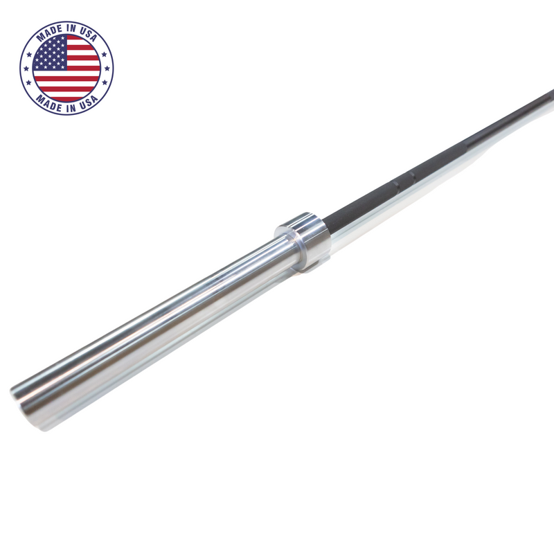 Load image into Gallery viewer, Men&#39;s Contender Series Olympic Barbell - Black
