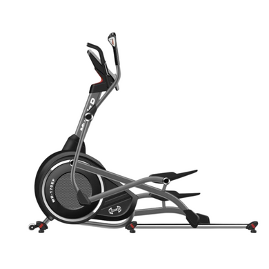 Muscle D Fitness - Light Commercial Elliptical Trainer - LED Display - Upper and Lower Body Movement - Heart Rate Monitor