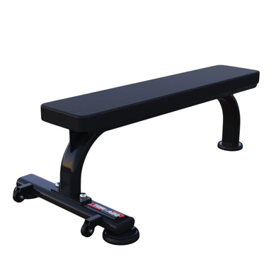 Muscle D Fitness - Sweet Commercial Flat Bench - Black