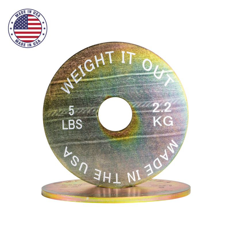 Load image into Gallery viewer, 5 Pound Weight Plate Pair
