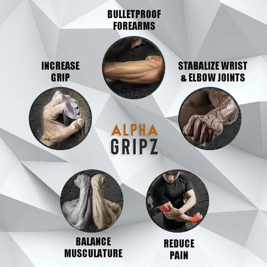 Alpha Gripz - Extensor Trainers (Forearm Strengtheners)