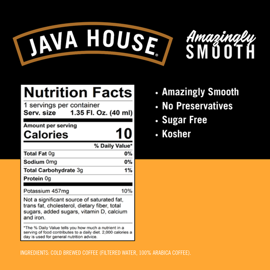 Java House - Cold Brew Coffee Pods