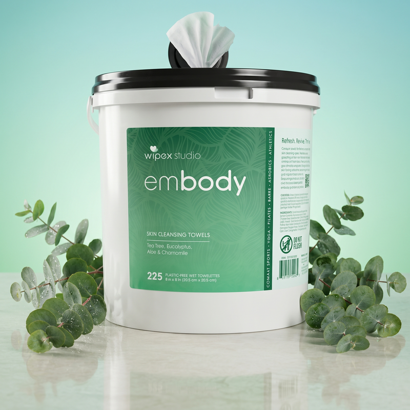 Load image into Gallery viewer, Wipex Co. - Embody® 225ct Eco Body Wipes – Refill Bucket for Wellness Studios
