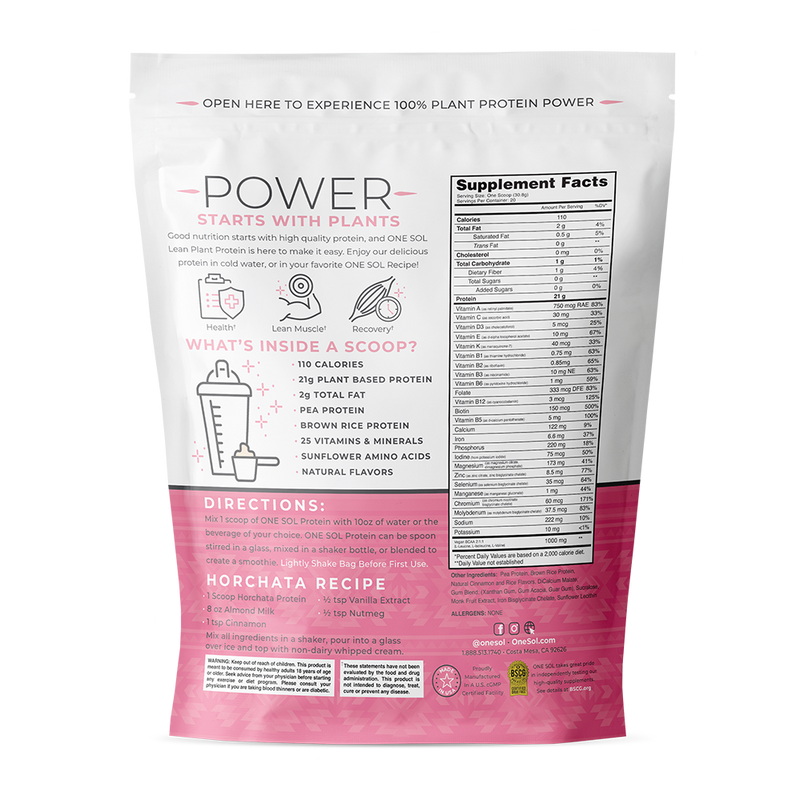 Load image into Gallery viewer, One Sol - Lean Plant Protein
