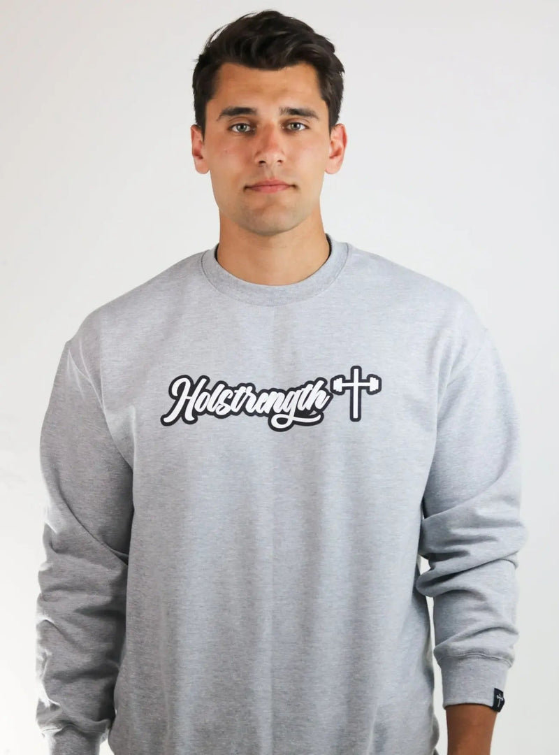 Load image into Gallery viewer, HolStrength - Puff Print Vintage Crew
