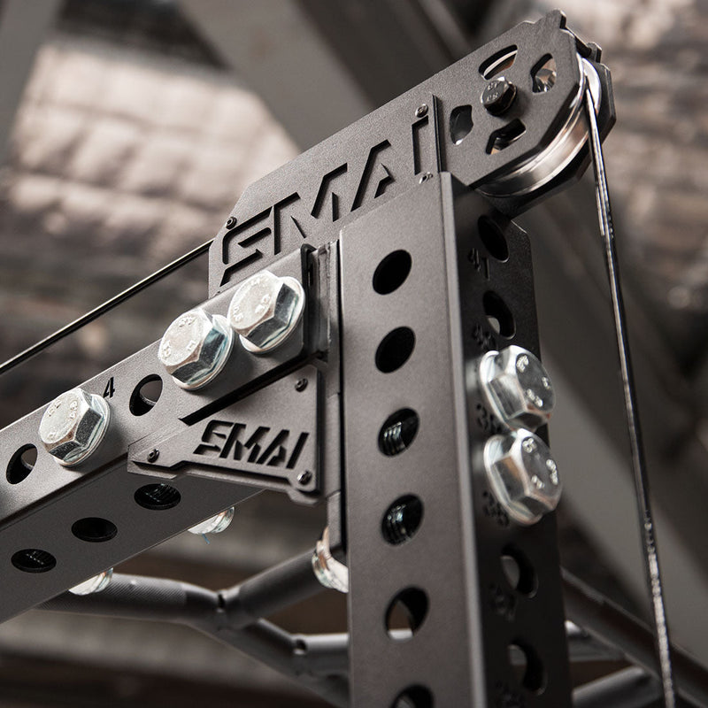 Load image into Gallery viewer, SMAI - All In 1 Cable Trainer - Power Rack with Cable Machine, Smith Machine &amp; Accessory Pack - Vanta Series
