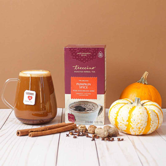 Teeccino - Pumpkin Spice Roasted Herbal Tea