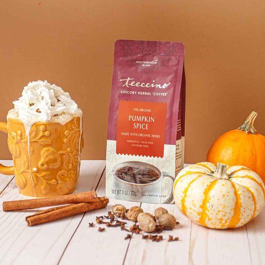Teeccino - Pumpkin Spice Chicory Herbal Coffee