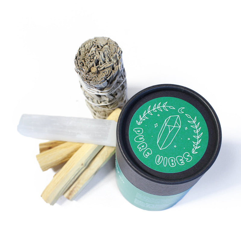 Load image into Gallery viewer, Yogo - Pure Vibes Travel Smudging Kit
