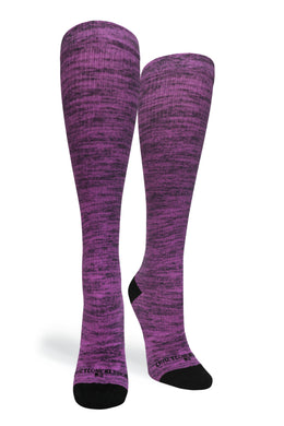 Crazy Compression - Purple Heather (Standard & Extra Wide)