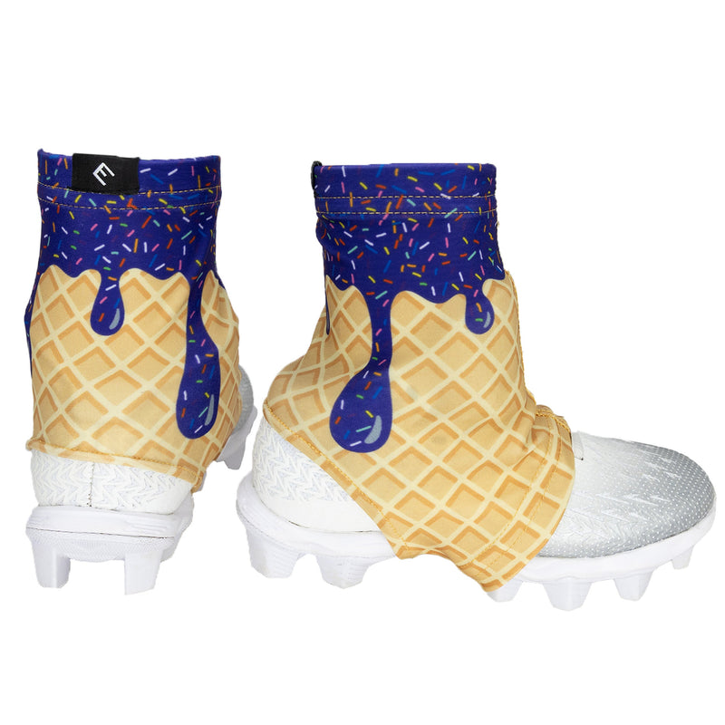 Load image into Gallery viewer, Elite Athletic Gear - Purple Ice Cream Cleat Covers
