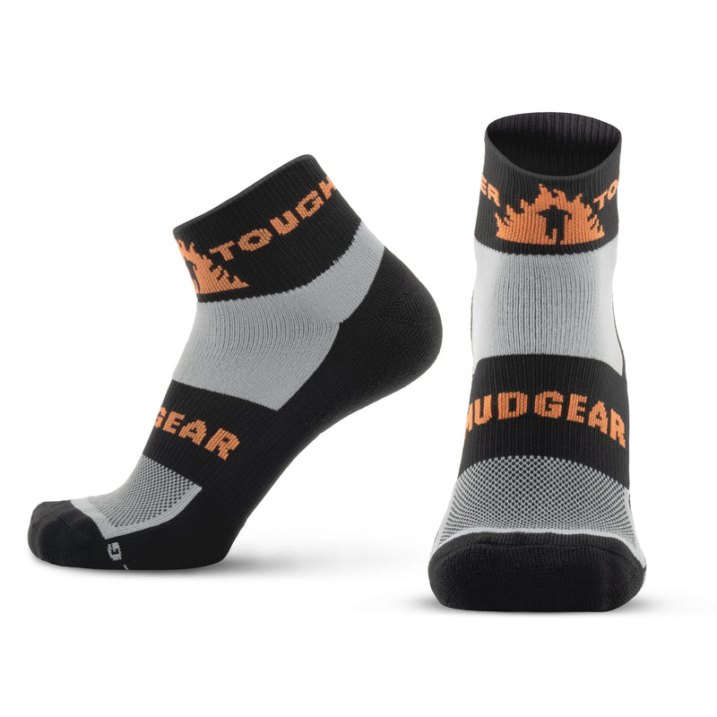 Load image into Gallery viewer, Tough Mudder by MudGear Quarter (1/4) Crew Sock
