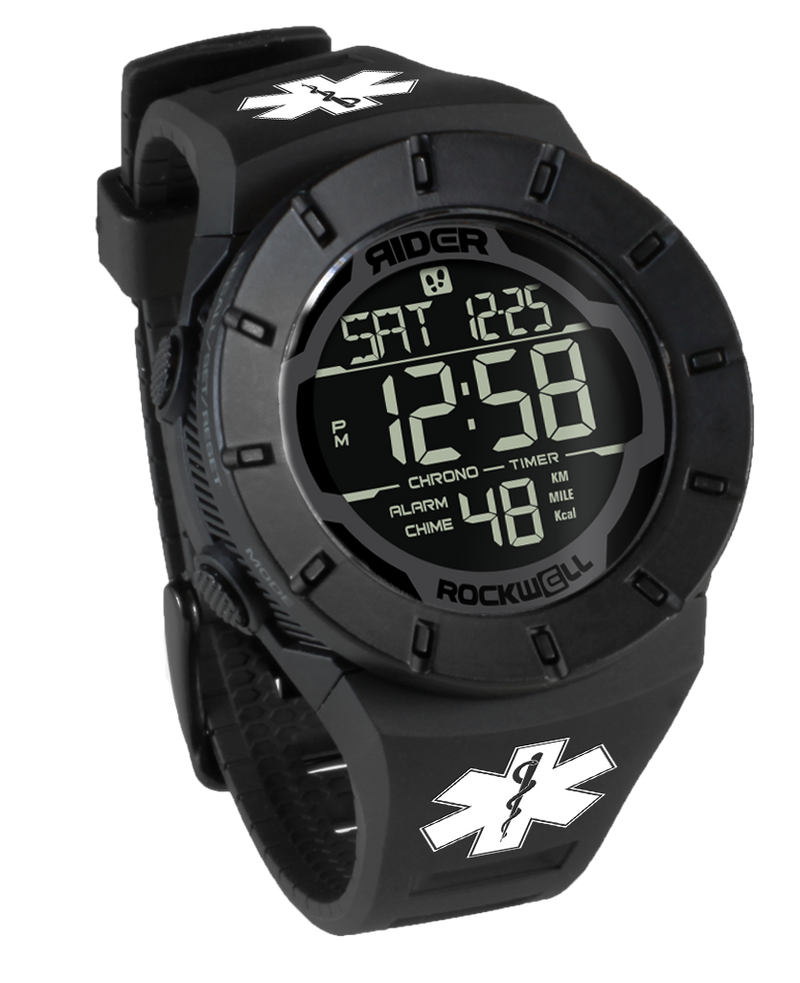 Load image into Gallery viewer, Rockwell Time - Coliseum Fit™ Forum - EMT Edition (Phantom Black) Watch
